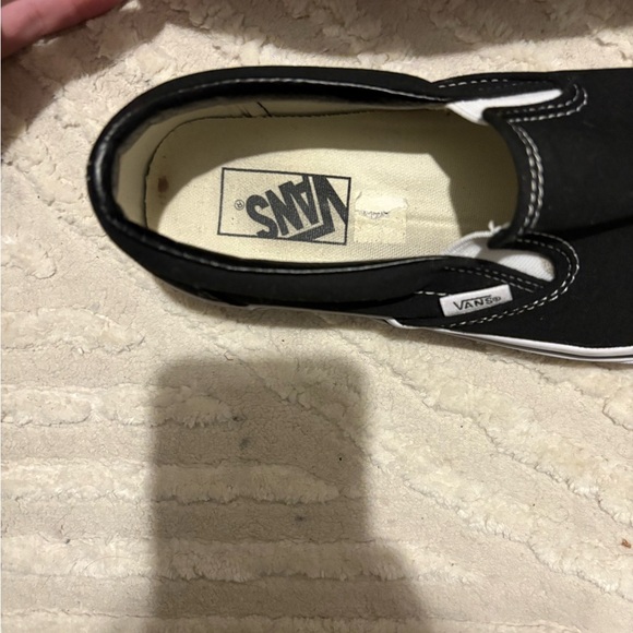 Vans Black Slip-On Sneakers - Picture 3 of 6